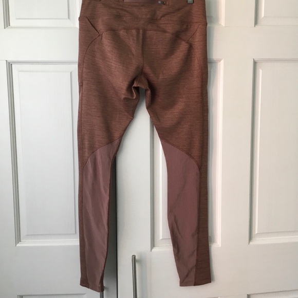 Nike Racer Warm Running Tights Leggings Brown Size L - Picture 6 of 12